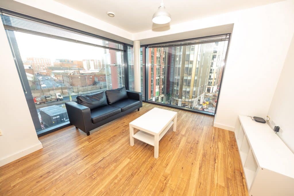 X1 The Gallery | 1 Bedroom apartment | Living Room