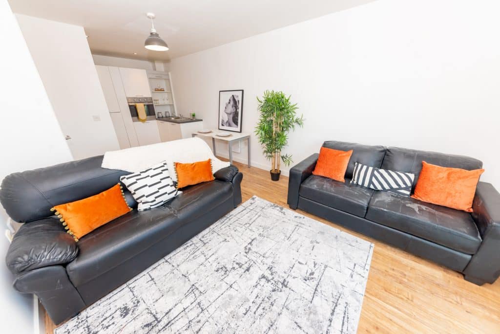 X1 The Gallery | 2 Bedroom Apartment | Living room