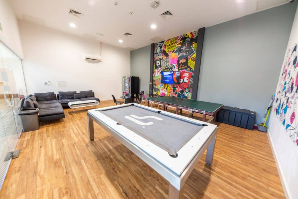 X1 Liverpool One | Student Accommodation Liverpool | Building | Games Room