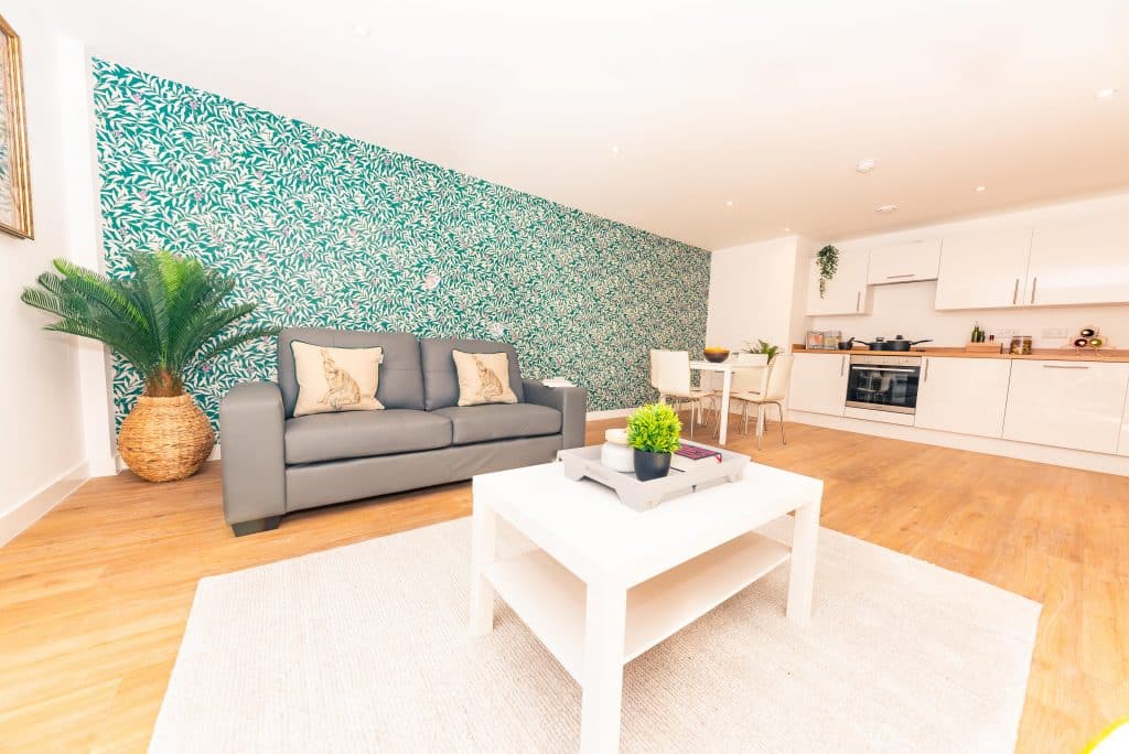 X1 The Plaza | 2 Bedroom Apartment | Living Room